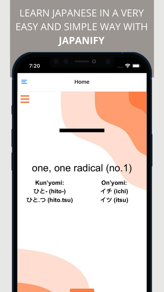#3. Japanify Japanese Learning App (iOS) 由: Leonardo Gonzalez Salas