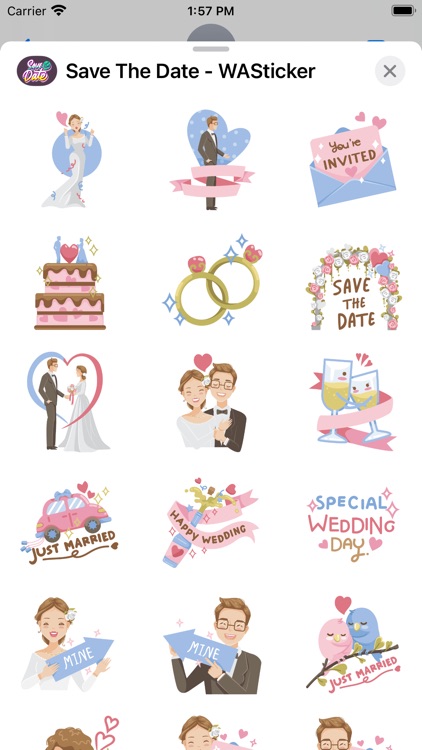 Save The Date - WASticker screenshot-4