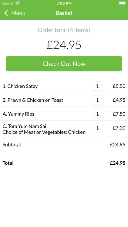 Yummy Thai Kitchen screenshot-4