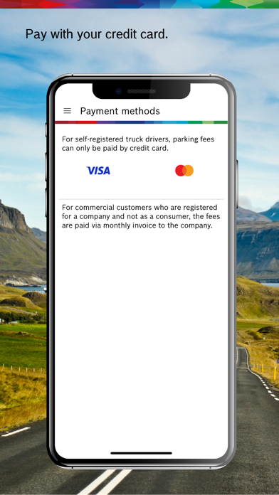 Bosch Secure Truck Parking Screenshot