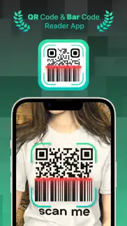 qr code reader & scan barcode iphone screenshot 1