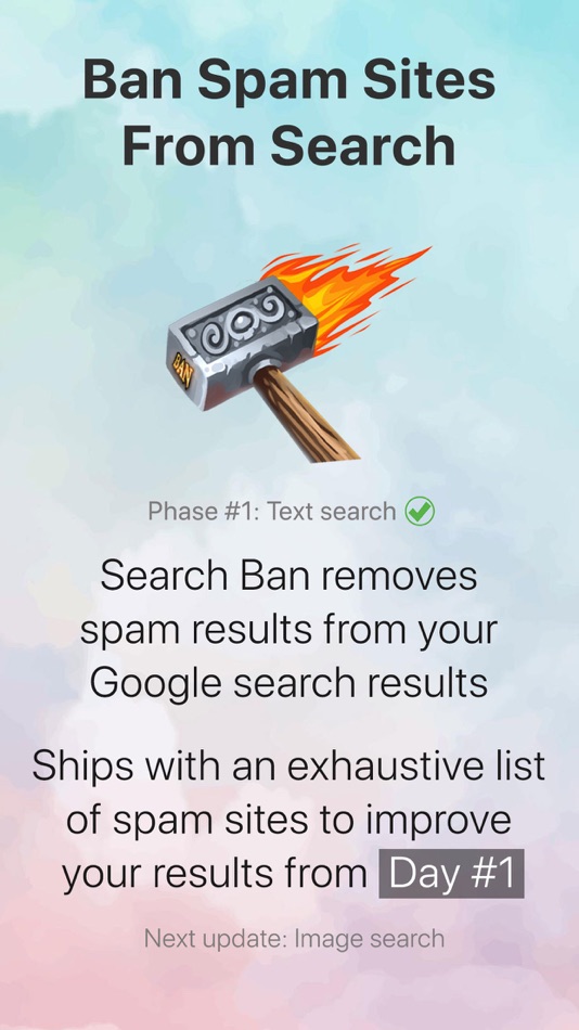 #1. Search Ban: Filter Results (iOS) Podle: Tony Sundharam