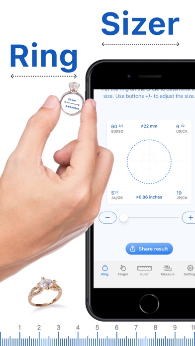 Ring Sizer - Ring Fing Screenshot