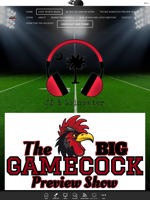 JB and Goldwater iPad screenshot 4 - Sports app