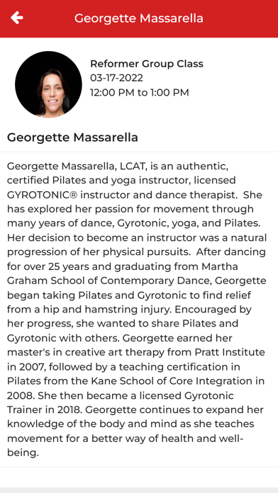 Body Aligned Pilates Screenshot