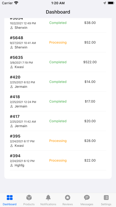 CaribShop Manager Screenshot