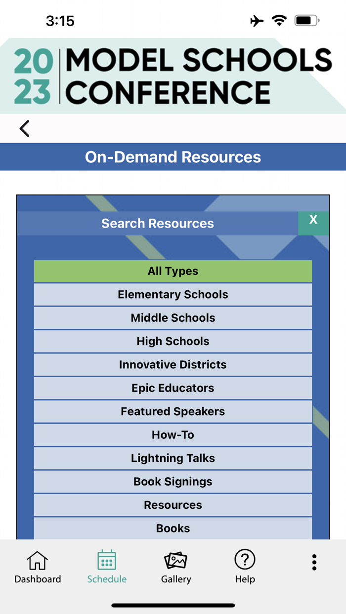 Model Schools Conference