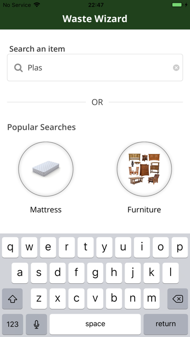 Benton County Waste Management Screenshot