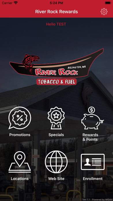 River Rock Rewards Screenshot