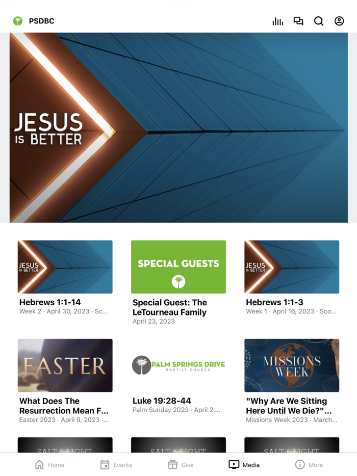 Palm Springs Dr Baptist Church