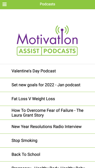 Motivation Weight Management Screenshot