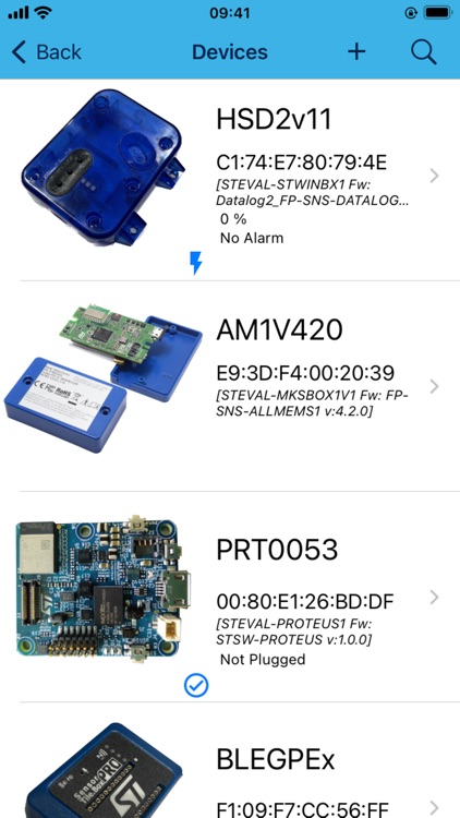 ST BLE Sensor Classic