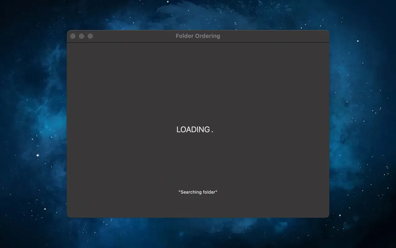 #3. Folder Ordering (macOS) Podle: 朝品 冯