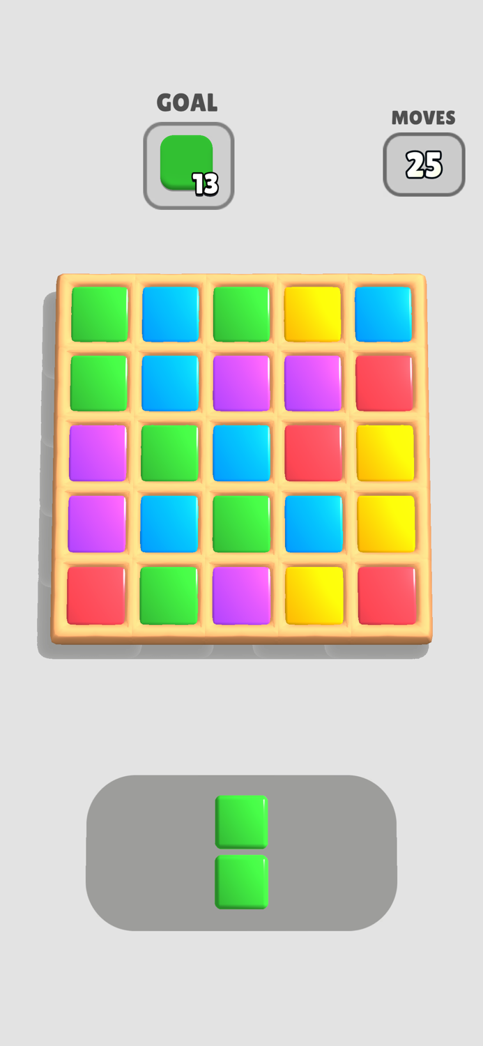 Cake Waffle Match 3D