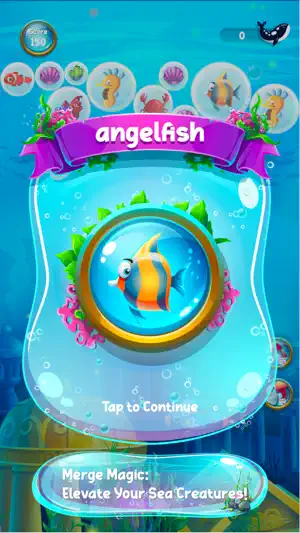 Merge Bubble Blast Whale Games screenshot 4