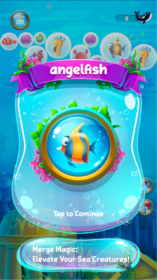 #4. Merge Bubble Blast Whale Games (iOS) 由: TWIGFUN STUDIO INC.