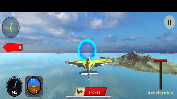 Airplane Flight Pilot Game 3D
