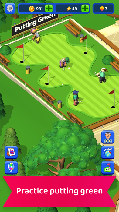 Idle Golf Club Manager Tycoon screenshot 1
