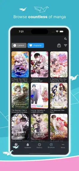 Game screenshot Shimoe Manga Reader apk