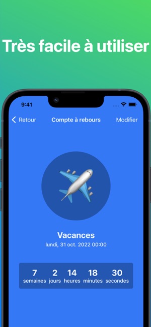 5 choses que j'ai apprises en installant un compte à rebours de ma vie sur  mon téléphone. - Des options pour se développer