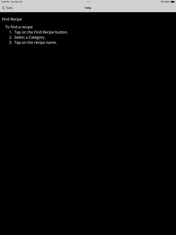 What's For Dinner?? iPad screenshot 8 - Food & Drink app