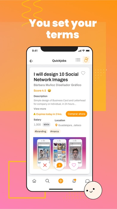 Quickjobs: Swipe Jobs & Match Screenshot