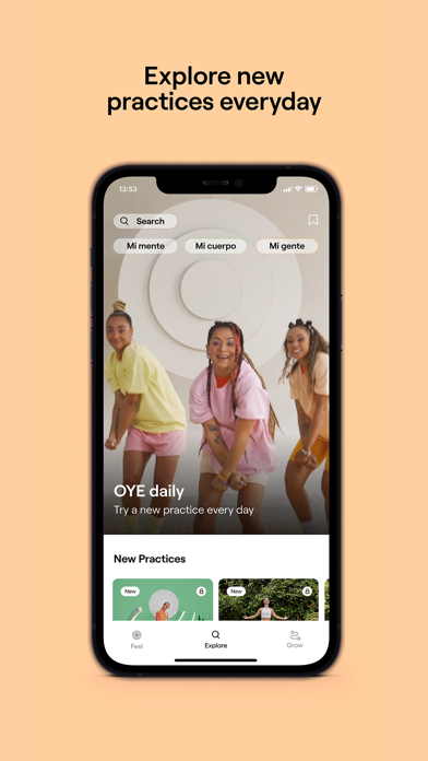 OYE Wellness Screenshot