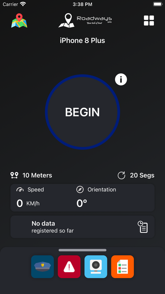 #2. Roadways GPS Tracker (iOS) Podle: Roadways GPS S.A.S.