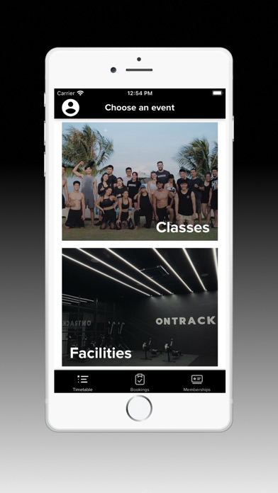 Ontrack Gym Screenshot