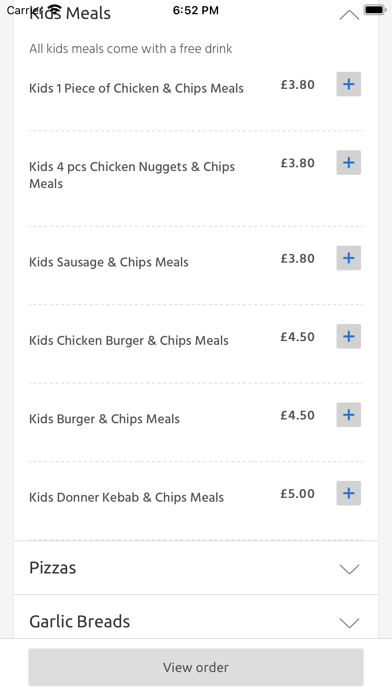 Plympton Grill Screenshot