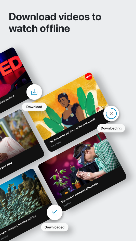 #4. TED Talks: Watch and Learn. (iOS) 게시자: TED Conferences LLC