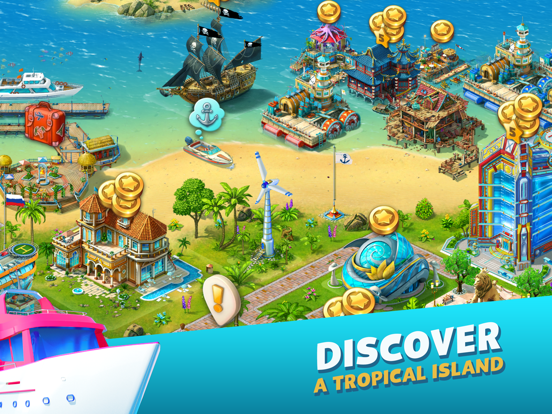 Paradise Island 2: Resort Sim iPad app afbeelding 1