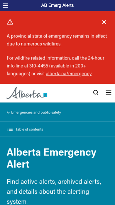 Lethbridge County App Screenshot