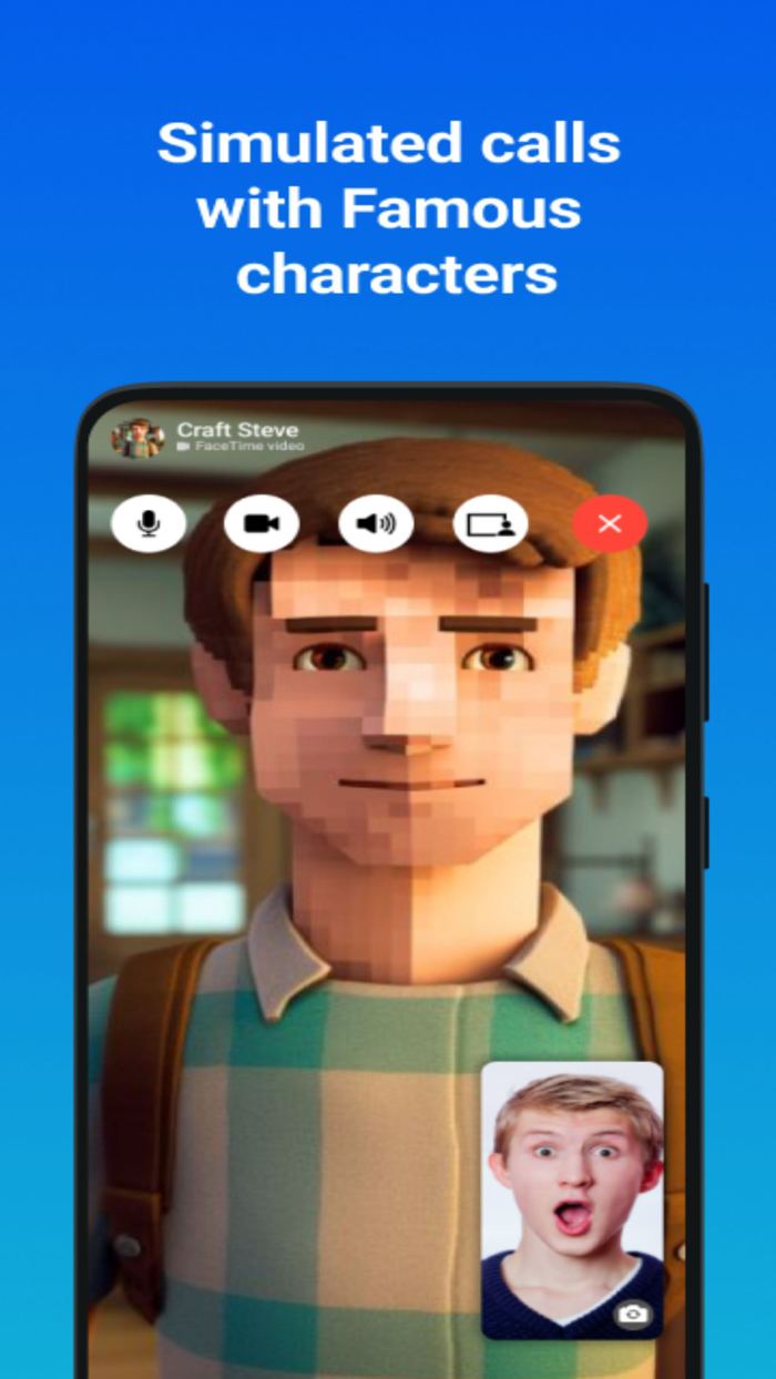 Character Fake Call and Chat