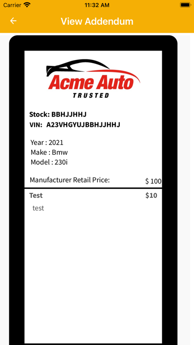 XPEL Dealership Screenshot