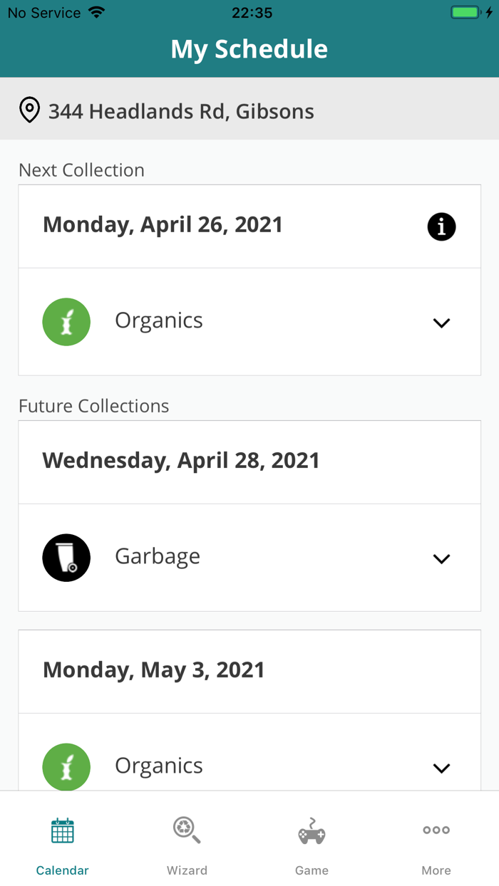 Gibsons Waste Collection