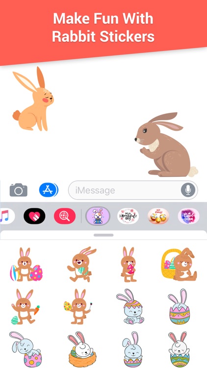 Rabbit Stickers Pack screenshot-3