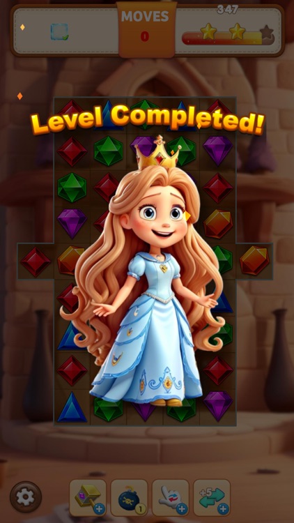 Kristin's Castle: Jewels Match screenshot-3