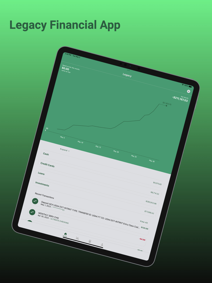 Legacy Financial App
