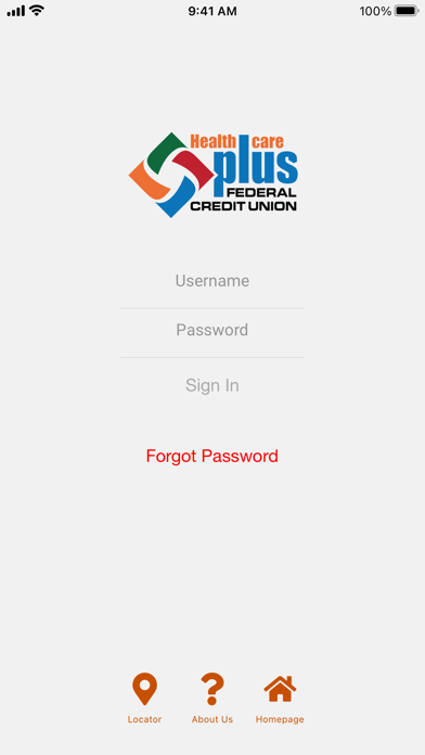 Healthcare Plus FCU Screenshot