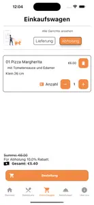 Bombay Pizza Service Waren screenshot #5 for iPhone