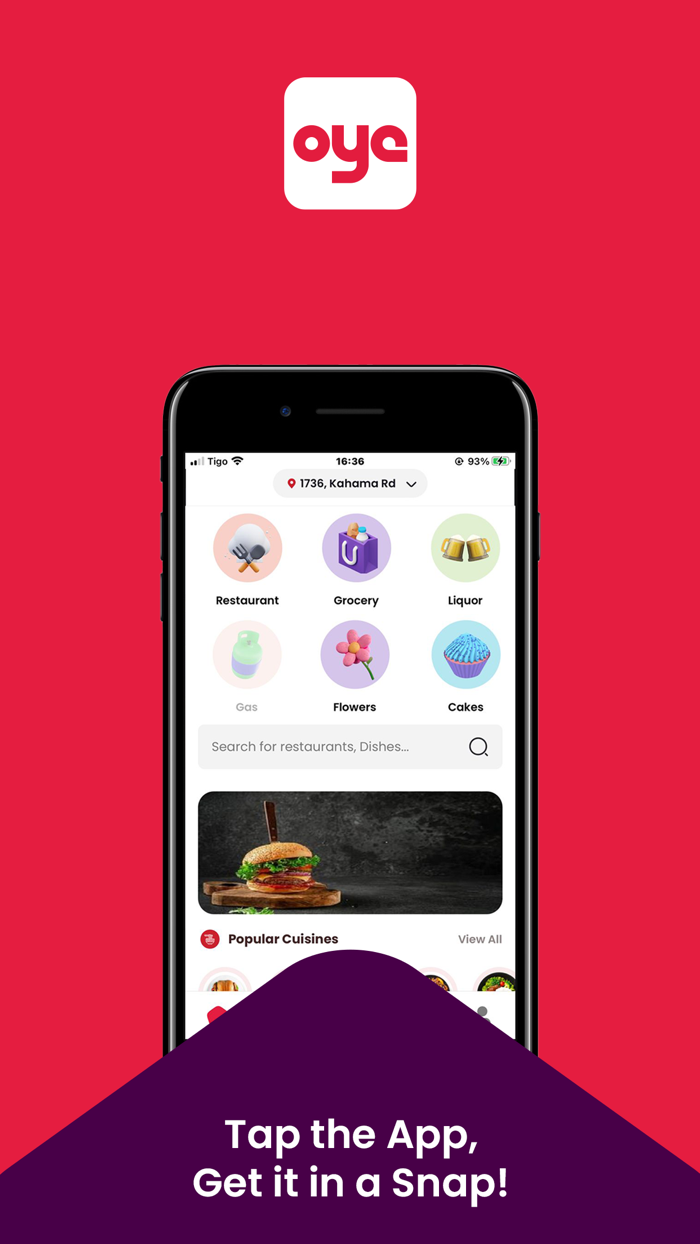 OYA Food and Grocery Delivery