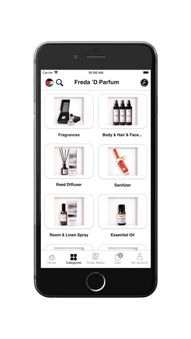 Freda D Parfum Screenshot