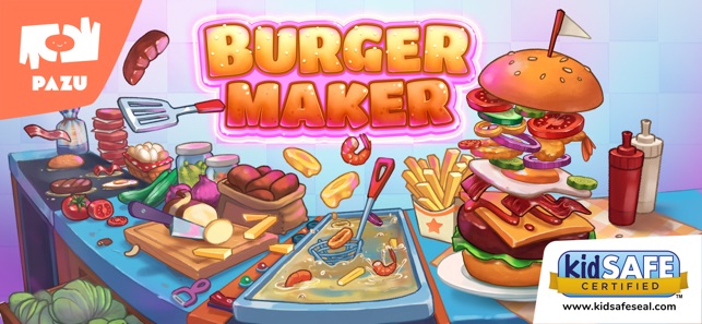 Kids Food Party - Burger Maker Food Games for Android - Download