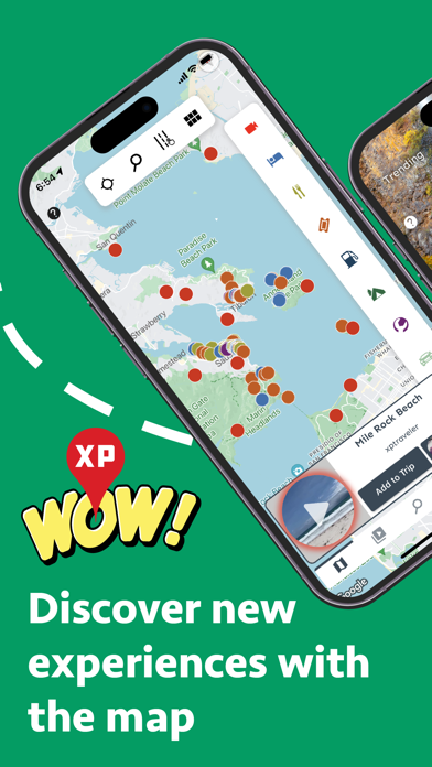 XPWOW Road Trip Planner Screenshot