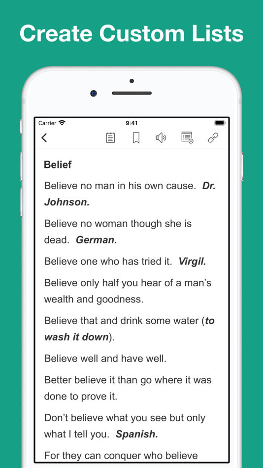 #5. Proverbs, Maxims and Phrases (iOS) Podle: Trung Nguyen