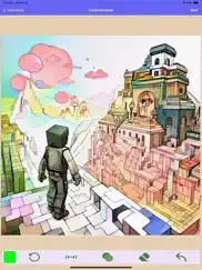 pintar y colorear minecraft ipad capturas de pantalla 1