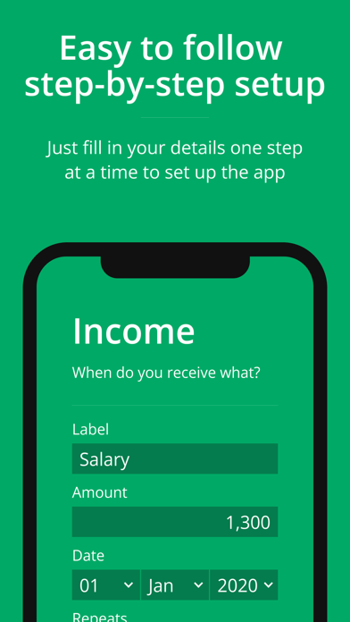 Allowance Budgeting Screenshot