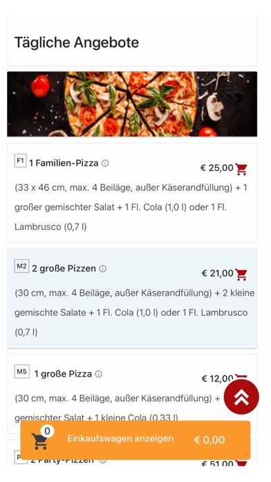 Bombay Pizza Screenshot