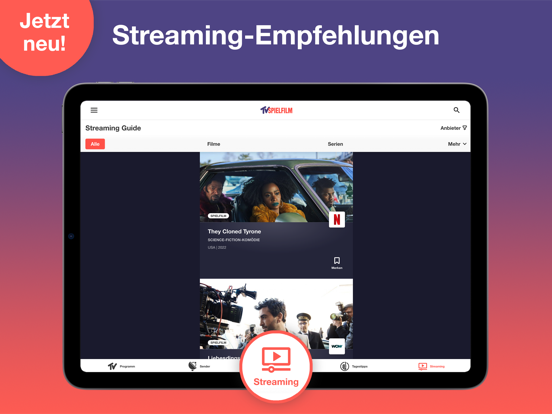 TV SPIELFILM - TV Programm iPad app afbeelding 5